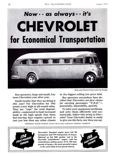 1941 Chevrolet Bus By Flxible Alden Jewell Flickr