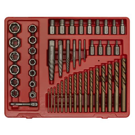 Master Extractor Set 49pc AK8149 1 Year Guarantee Sealey