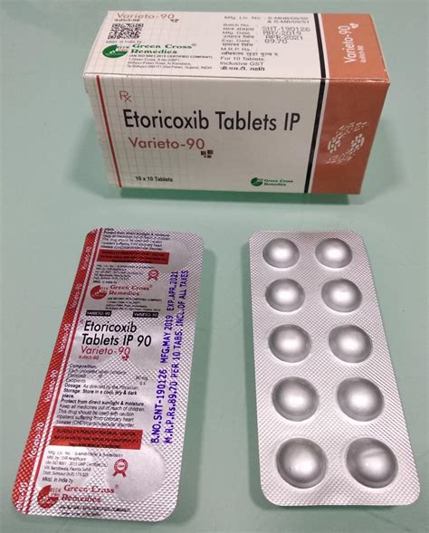 Etoricoxib Tablet Uses Indication Dosage Side Effects Brands Price