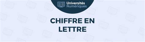 Chiffre En Lettre Convertisseur