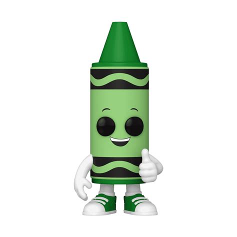 Pop Green Crayon