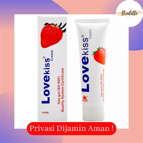 Promo Ori Hot Kiss Lubricant Gel Gel Pelicin Pria Wanita Cherry Jakarta Utara Brulette S