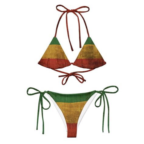 Rasta Bikini Etsy