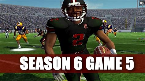 An Epic Thriller Ncaa Football 06 Prime U Dynasty Vs Lsu S6g5 Youtube