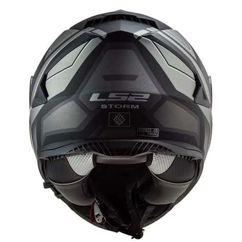 Casco Ls Ff Storm Faster Titanio Mate V Cascos