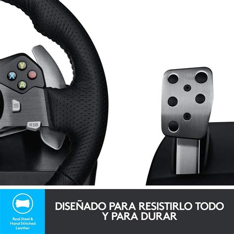 Juego De Volante Y Pedales G920 Driving Force Cableado Para Pc