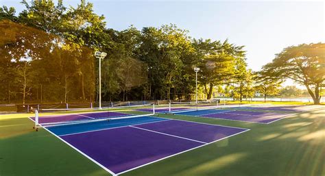 Pickleball At Weston Regional Park Basketball Courts Bounce
