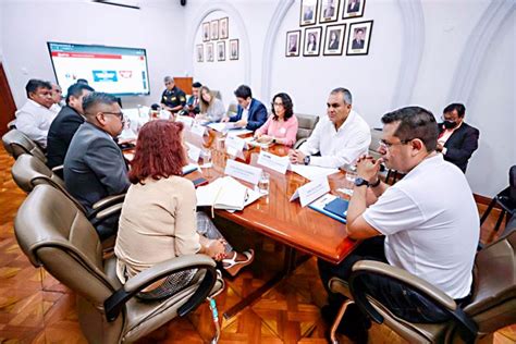 Ejecutivo Articula Acciones Con Gobierno Regional De Lima Noticias