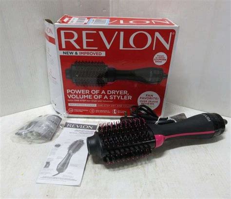 Revlon One Step Hair Dryer And Volumizer Hot Air Brush Blow Dryer The Heat Speed Settings