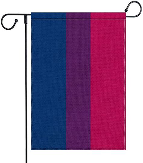 X Inch Lesbian Pride Garden Flag Decorations Small Sunset Lesbian Mini Pride Month Yard Lawn