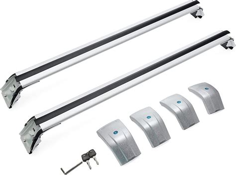 Pcs Fit For Kia Seltos Kx Lockable Roof Rail Rack Cross Bar