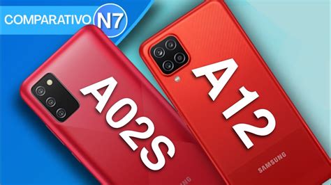 Samsung Galaxy A02s VS Samsung Galaxy A12 Comparativo YouTube