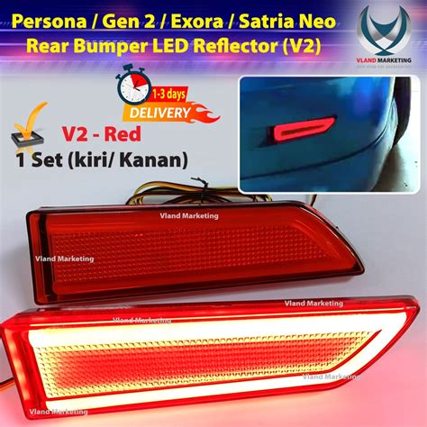 Proton Persona Gen Exora Satria Neo Gen Rear Bumper Led