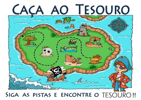 Caca Ao Tesouro Criancas Pistas