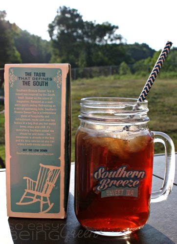 Sweet Tea In A Mason Jar Its A Southern Breeze Thing