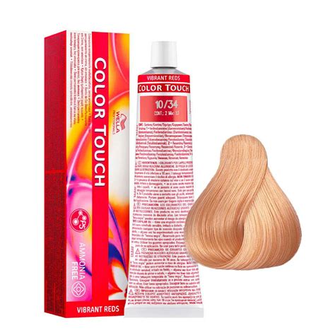 Wella Color Touch 10/34 - Тонирующая краска без аммиака яркий блонд ...