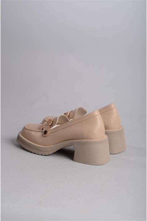 Se Hak K Der Platform Topuklu Maskulen Ayakkabi Topuk Cm Platform Cm Nude