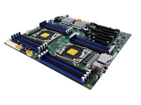 Supermicro Mbd X Dac O Extended Atx Xeon Server Motherboard Newegg Ca