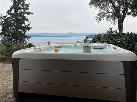 Hot Spring Sovereign With Bluetooth Langley WA Olympic Hot Tub