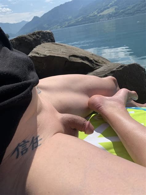 Enjoy The Sunny Weather Lakeside Nude Pics Xhamster