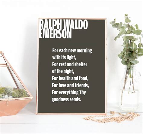 Ralph Waldo Emerson Ralph Waldo Emerson Thanksgiving Prayer Ralph