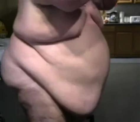 Old Man Shows His Obese Ass On Cam Thisvid