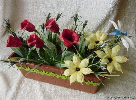 Красота из бумажного шпагата