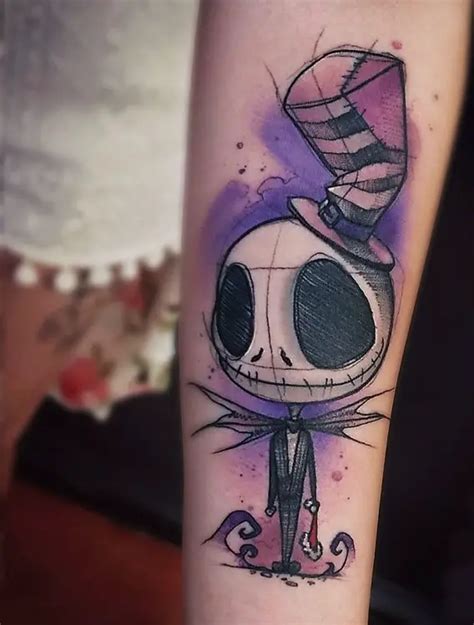 40 Cool Nightmare Before Christmas Tattoos Designs