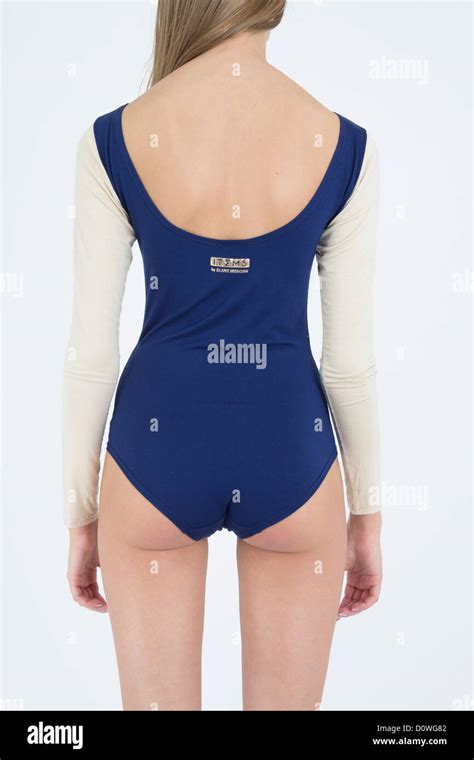 Fashion Model Girl Attractive Ass Blond Beautiful Stock Photo Alamy