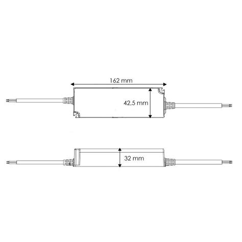 Alimentatore Striscia Led V W A Ip Trasformatore Uso Esterno