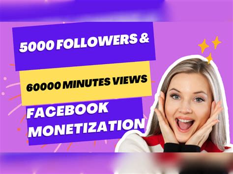 Facebook Page Monetization Service 5000 Followers And 60k Watch Time