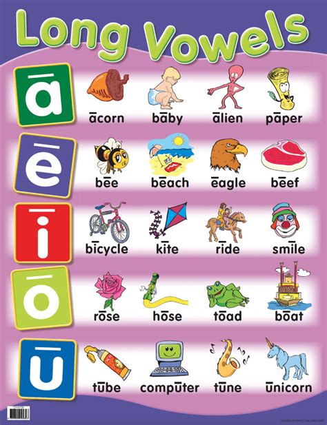 Short Vowels And Long Vowels