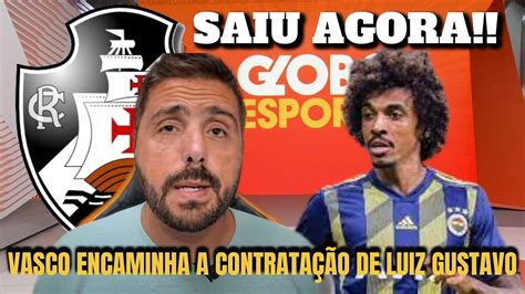 VASCO ENCAMINHA A CONTRATAÇÃO DE LUIZ GUSTAVO EX BAYERN DE MUNIQUE