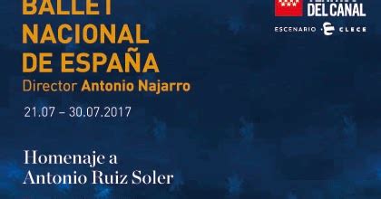 Danzaria El Homenaje A Antonio Ruiz Soler Del Ballet Nacional De