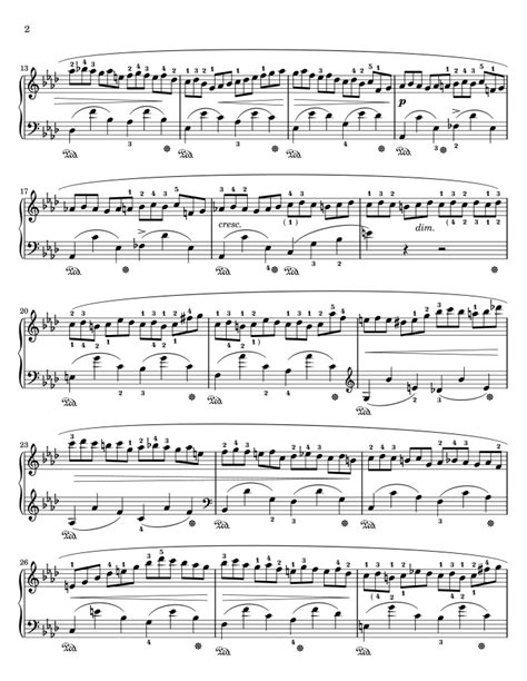 Opus 25 No 5 Chopin Music Sheet Lasopacoaching