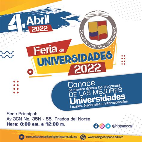 Feria De Universidades 2022 Colegio Hispanoamericano