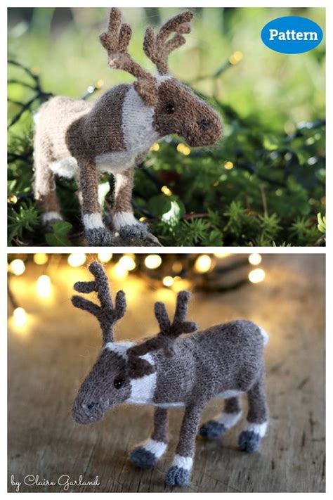 Reindeer Knitting Pattern Artofit