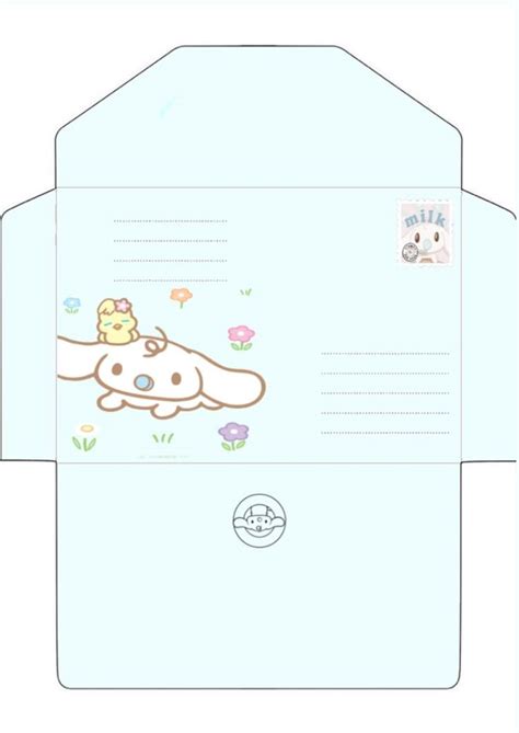 Sobre Para Carta Sanrio Cinamorroll Cute Envelopes Paper Toys