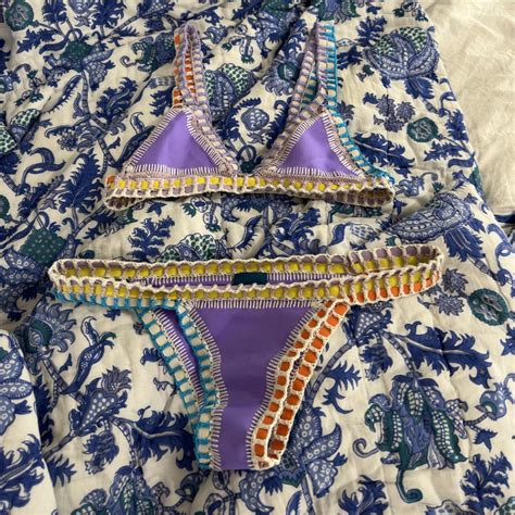 Purple Kiini Bikini Set Send Offers Depop
