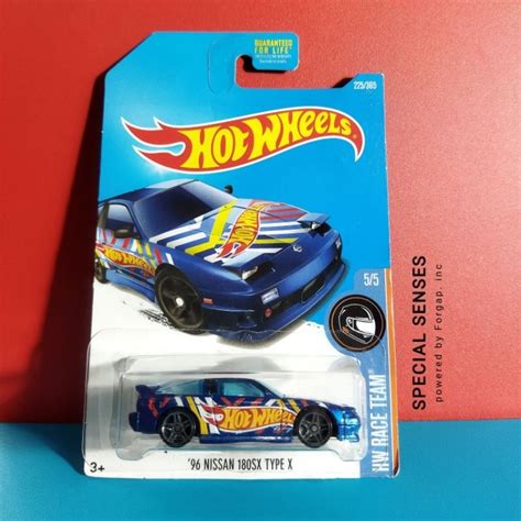 Jual Hot Wheels 96 Nissan 180SX Type X Tampo Hot Wheels Shopee Indonesia