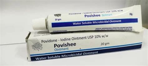 Povidone Iodine Ointment Usp 10 W W For Antiseptic Tube At Best Price