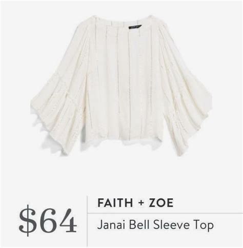 Pin On Stitch Fix Idea Board Spring 2018 Clothes Tops Bell Sleeves