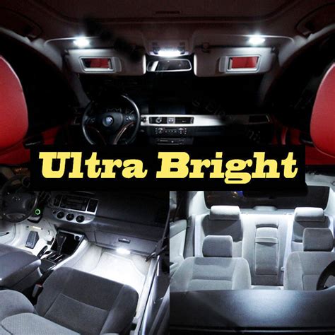 Luces Led Para Interior De Carro Coche Luz Del Maletero Placa