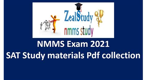 Nmms Sat And Mat Materials For 2022 Detailed Videos Collection