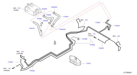 Nissan Evaporative Emissions System Lines Ce Genuine