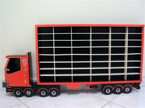 MDF Art E EVA Suporte Carrinhos Hot Wheels