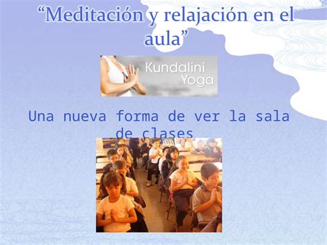 PPT Meditación y relajación en el aula DOKUMEN TIPS