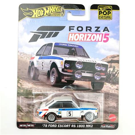 Машинка коллекционная Mattel Hot Wheels Премиум автомобиль Поп культура HXD63 78 Ford Escort RS