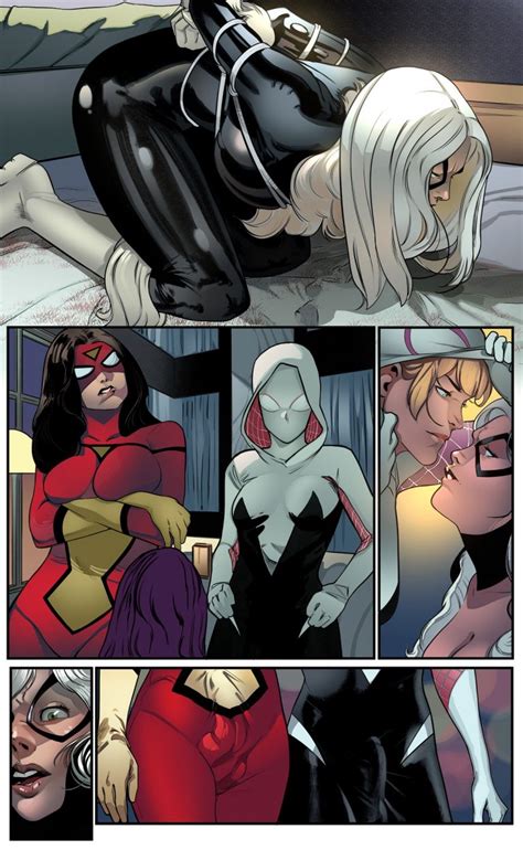 The Cat And The Spiders Spider Man By Xgeek Hentai Comics Free