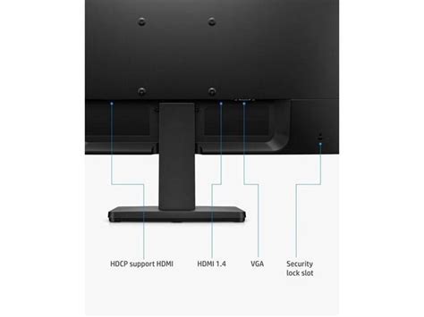 Refurbished: HP V241ib 23.8" Full HD 1920x1080 Monitor IPS 60Hz 14ms ...